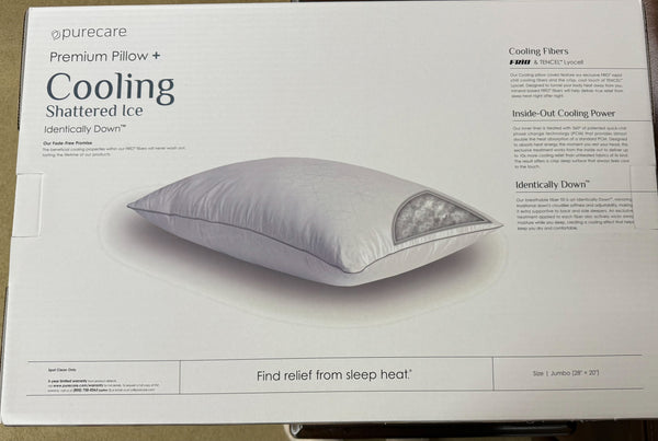 PCFRIOJ631 PURECARE COOLING SHATTERED ICE JUMBO PILLOW