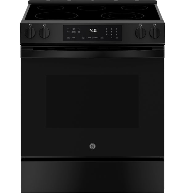 GRS500PVBB-SA078920 GE® ENERGY STAR® 30" Slide-In Electric Range with Crisp Mode